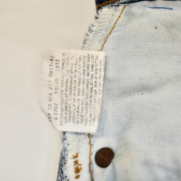 Levis 535 Mid Rise Jeans Vintage - Picture 10 of 11